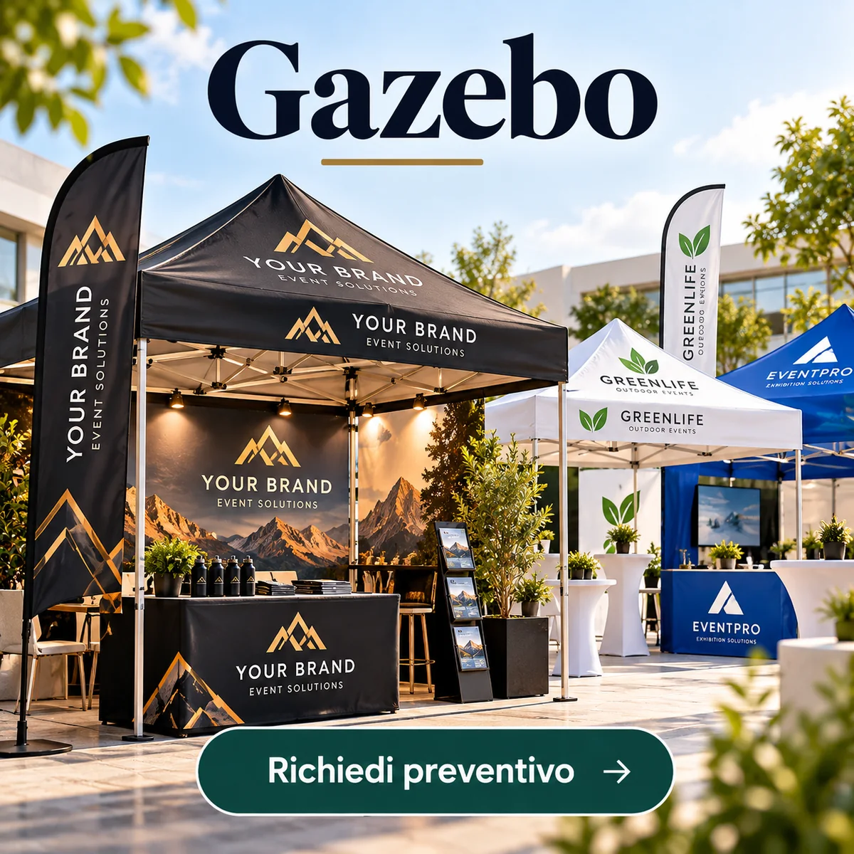 Gazebo promozionali