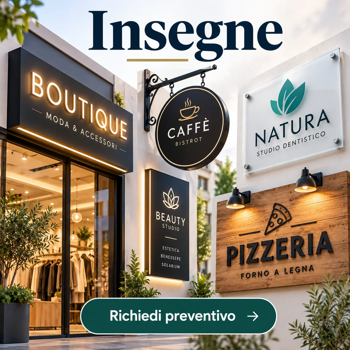 Insegne personalizzate