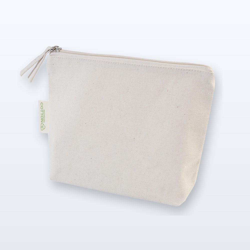 Trousse in cotone riciclato